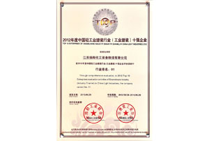 2012年度中國輕工業搪瓷行業十強企業